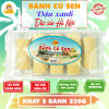 bánh dẻo củ sen đậu xanh, đặc sản hà nội