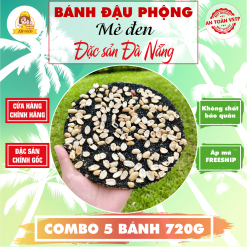 Bánh đậu phộng mè đen