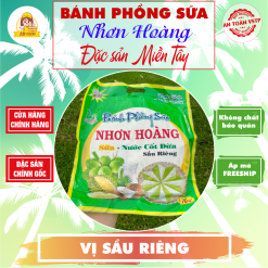 Bánh phồng sữa Nhơn Hoàng vị sầu riêng