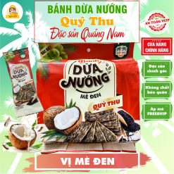 Bánh dừa nướng mè đen Quý Thu