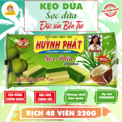 Kẹo dừa sọc dứa