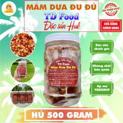 Mắm dưa đu đủ TD Food - Đặc sản Huế